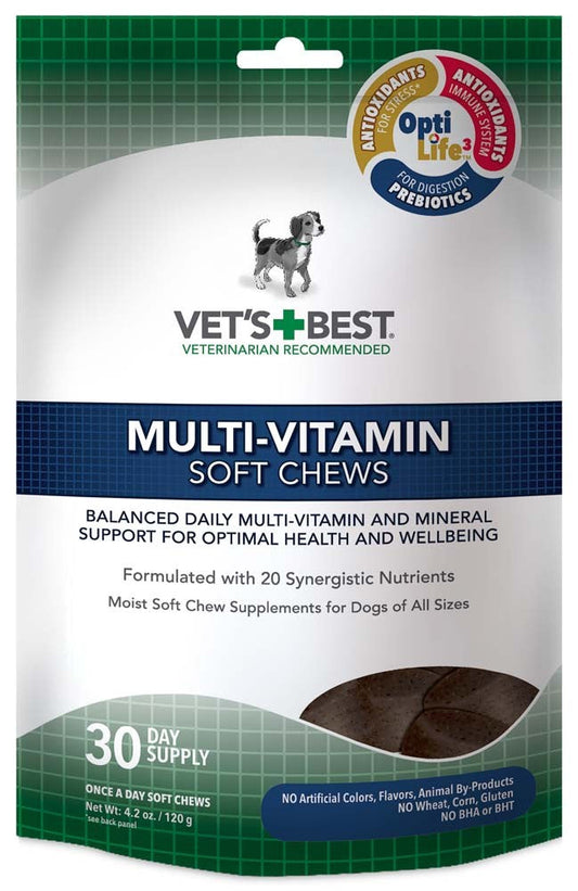 Vets Best MultiVitamins Soft Chews 1ea-30 Chews; 4.2 oz
