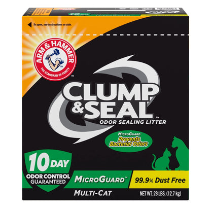 Arm & Hammer Clump & Seal Microguard Cat Litter 1ea/28 lb