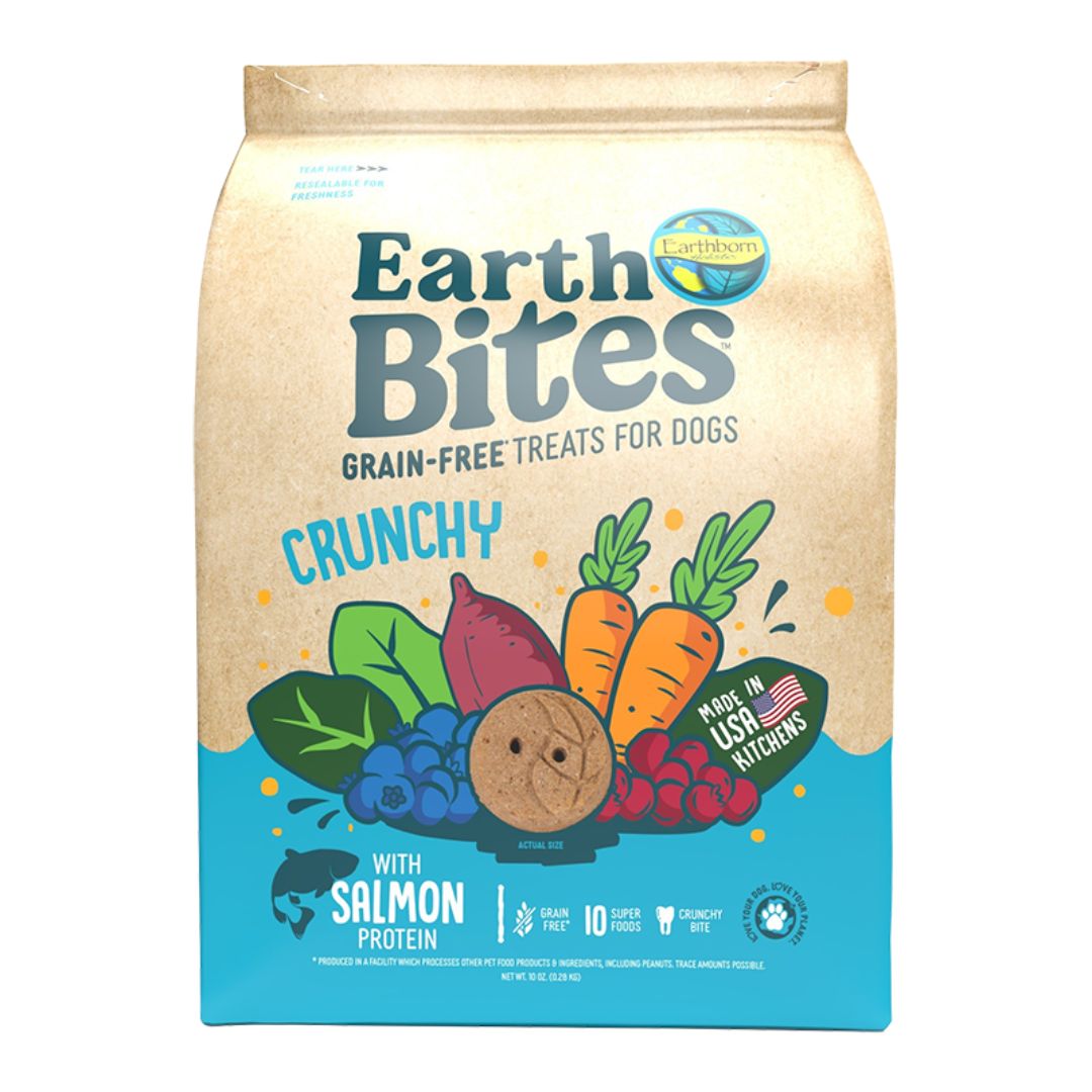 Earthborn Dog Grain Free earthbites Salmon 10oz. Default Title