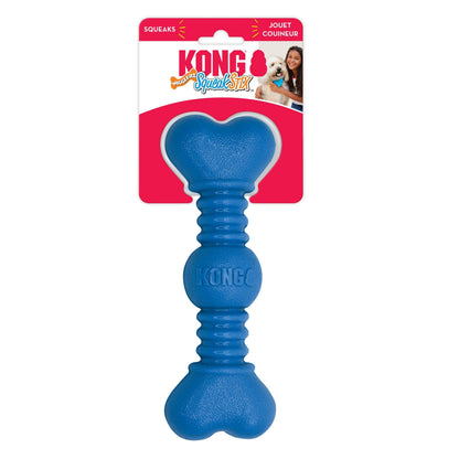 Kong Squeakstix Wigglerz Dog Toy Blue 1ea/Md Default Title