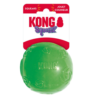 Kong Squeezz Ball Dog Toy Color Assorted 1ea/Xl Default Title