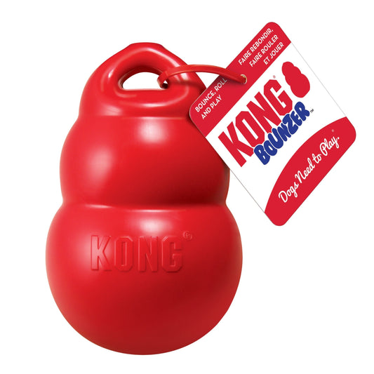 Kong Bounzer Dog Toy Red 1ea/Md Default Title