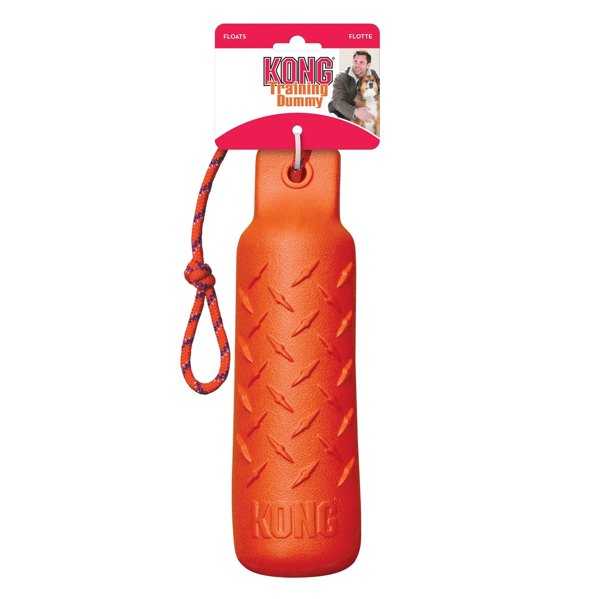 Kong Training Dummy Dog Toy Orange 1ea/Xl Default Title