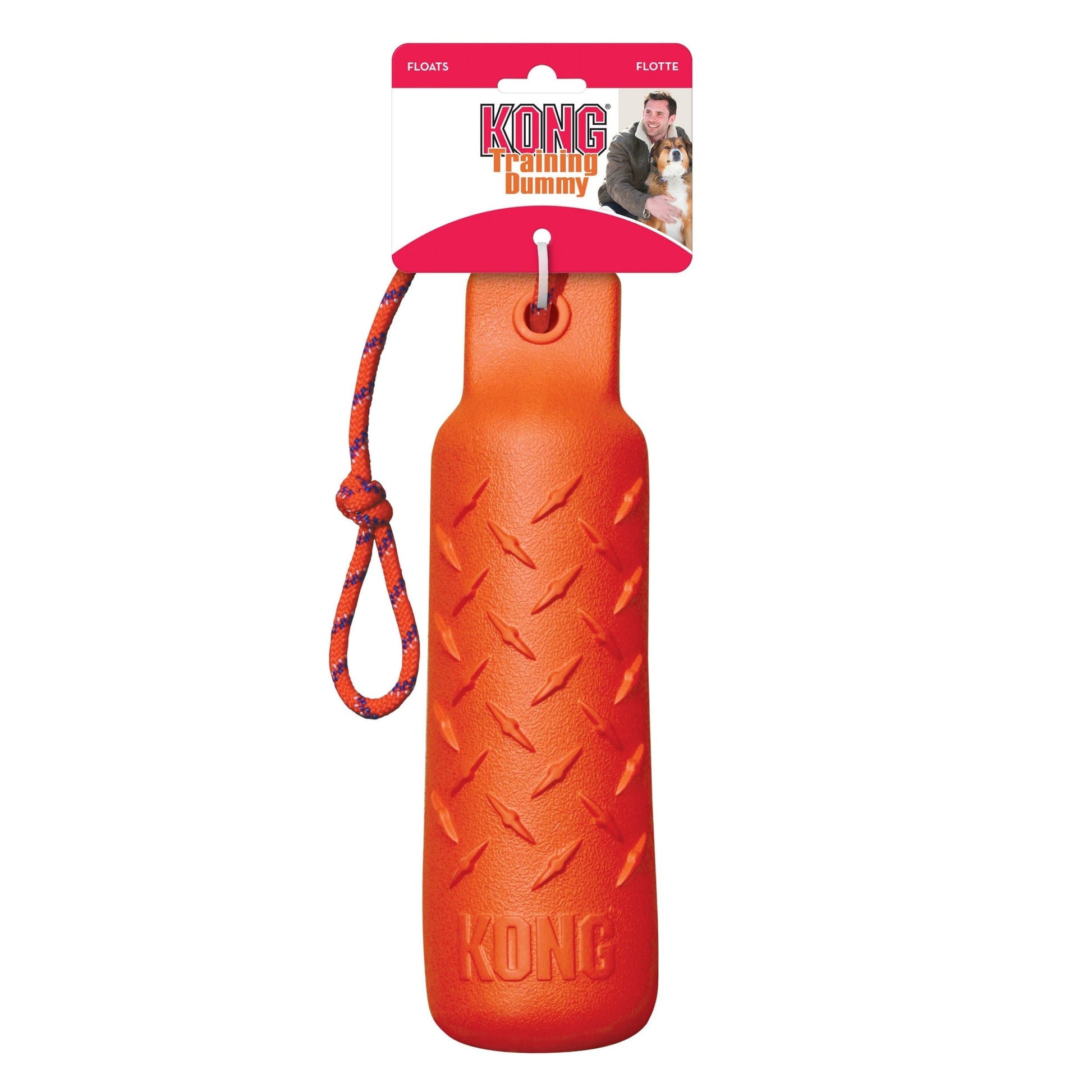 Kong Training Dummy Dog Toy Orange 1ea/Xl Default Title