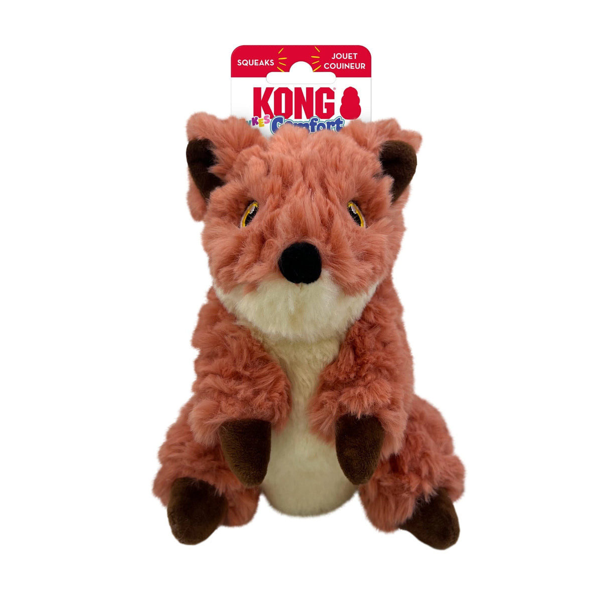 KONG Comfort Tykes Dog Toy Fox, 1ea/SM
