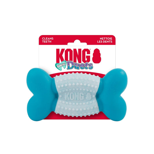 KONG Duets Dental Bone Dog Toy 1ea/MD/LG