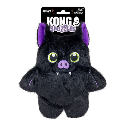 KONG Halloween Snuzzles Bat and Bear Dog Toy Assorted 1ea/MD