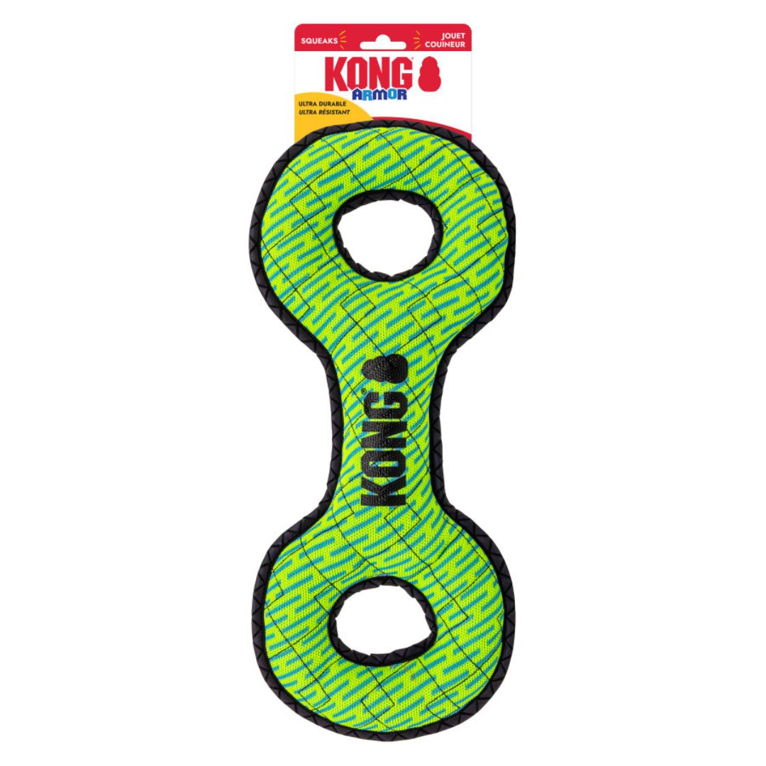 KONG Armor Double Tug Dog Toy Assorted  LG