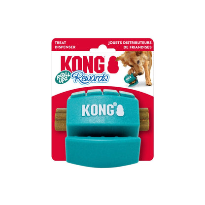 KONG Rewards Roll Upz Ball Treat Dispenser 1ea/MD