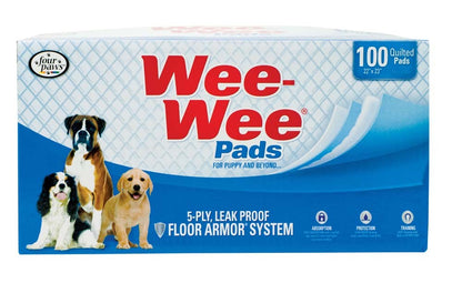 Four Paws WeeWee Superior Performance Dog Pee Pads 1ea/22 in X 23 in Bag 100 ct