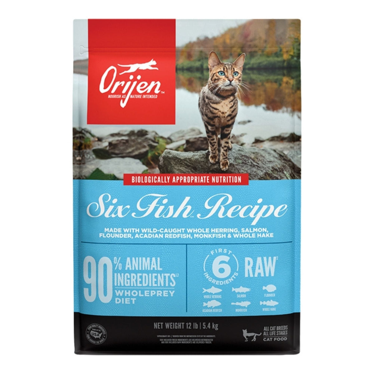 Orijen Cat USA 6 Fish 12Lbs