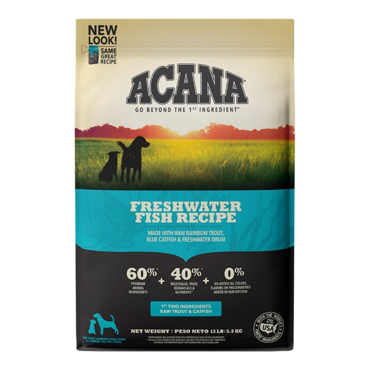 Acana Dog Grain Free Freshwater Fish Recipe 13Lbs