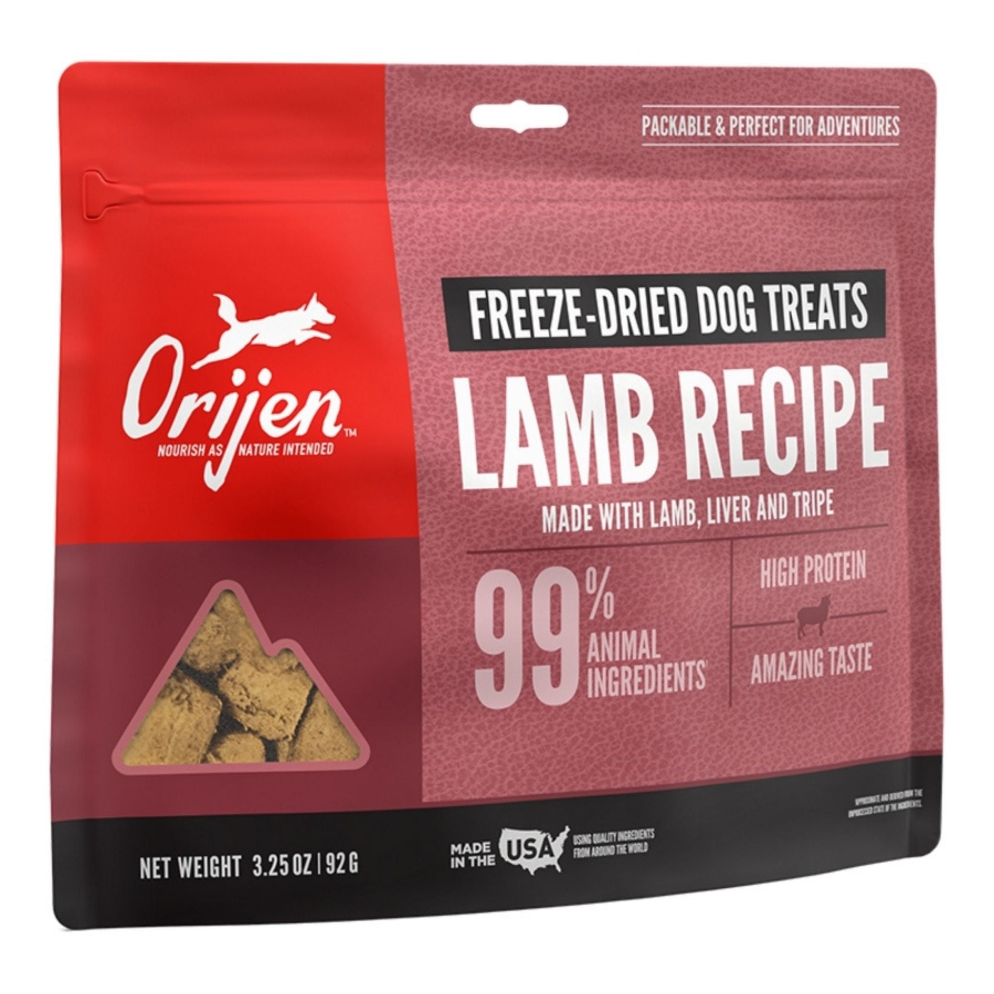 Orijen Dog Freeze-Dried Lamb Treat 3.25oz.