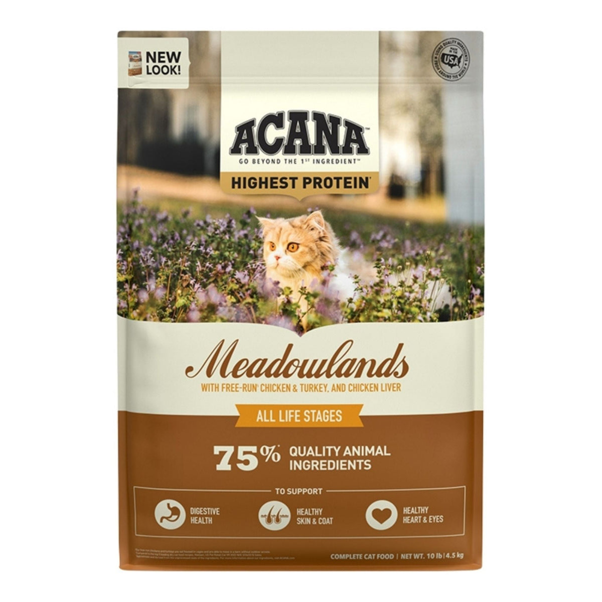 Acana Cat Grain Free Meadowlands 10Lbs