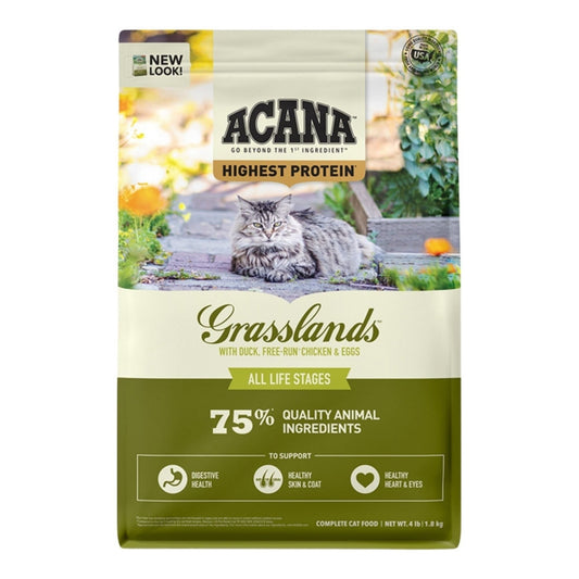 Acana Cat Grain Free Grasslands 4Lbs