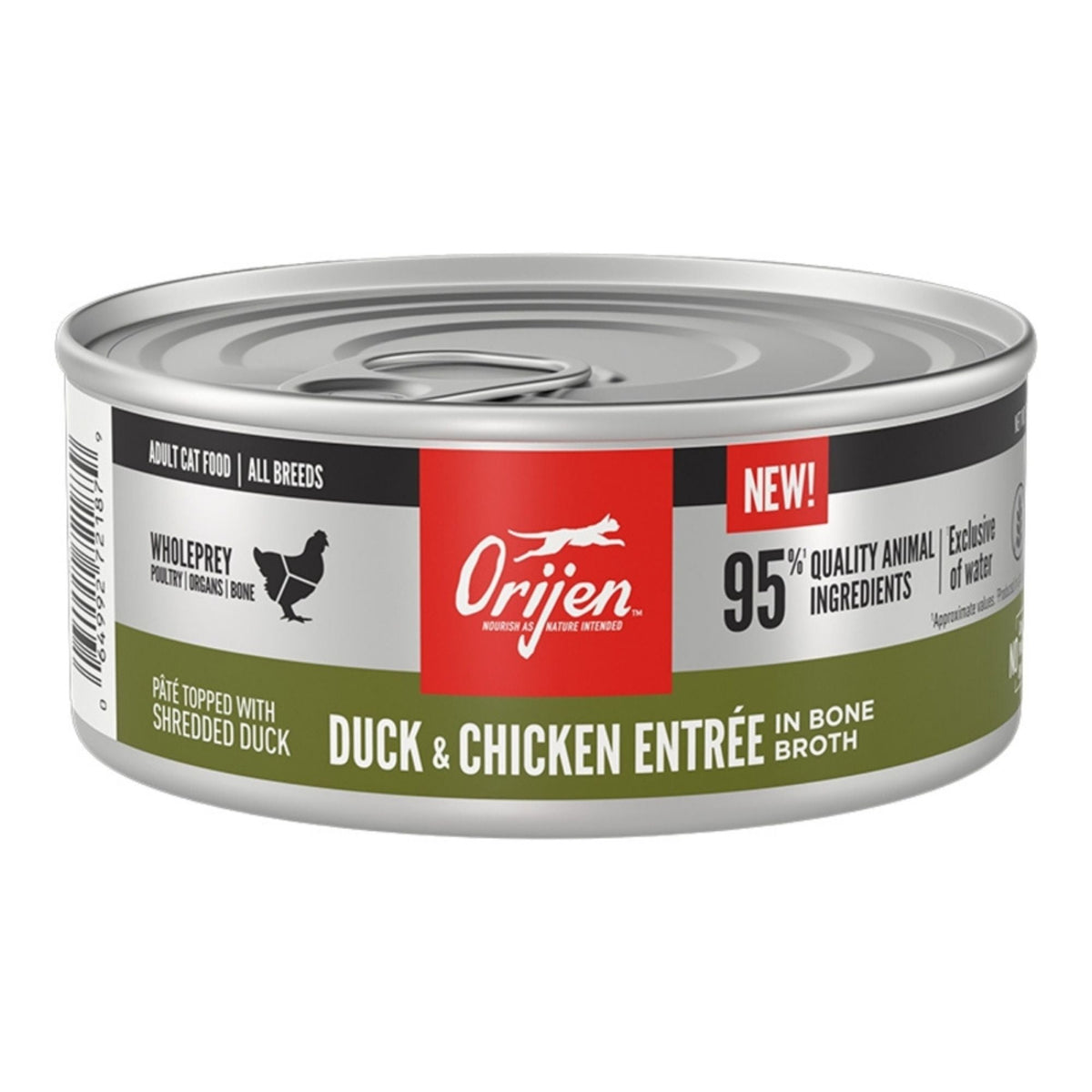 Orijen Cat Grain Free Entree Duck 5.5oz. - (Case of 12)