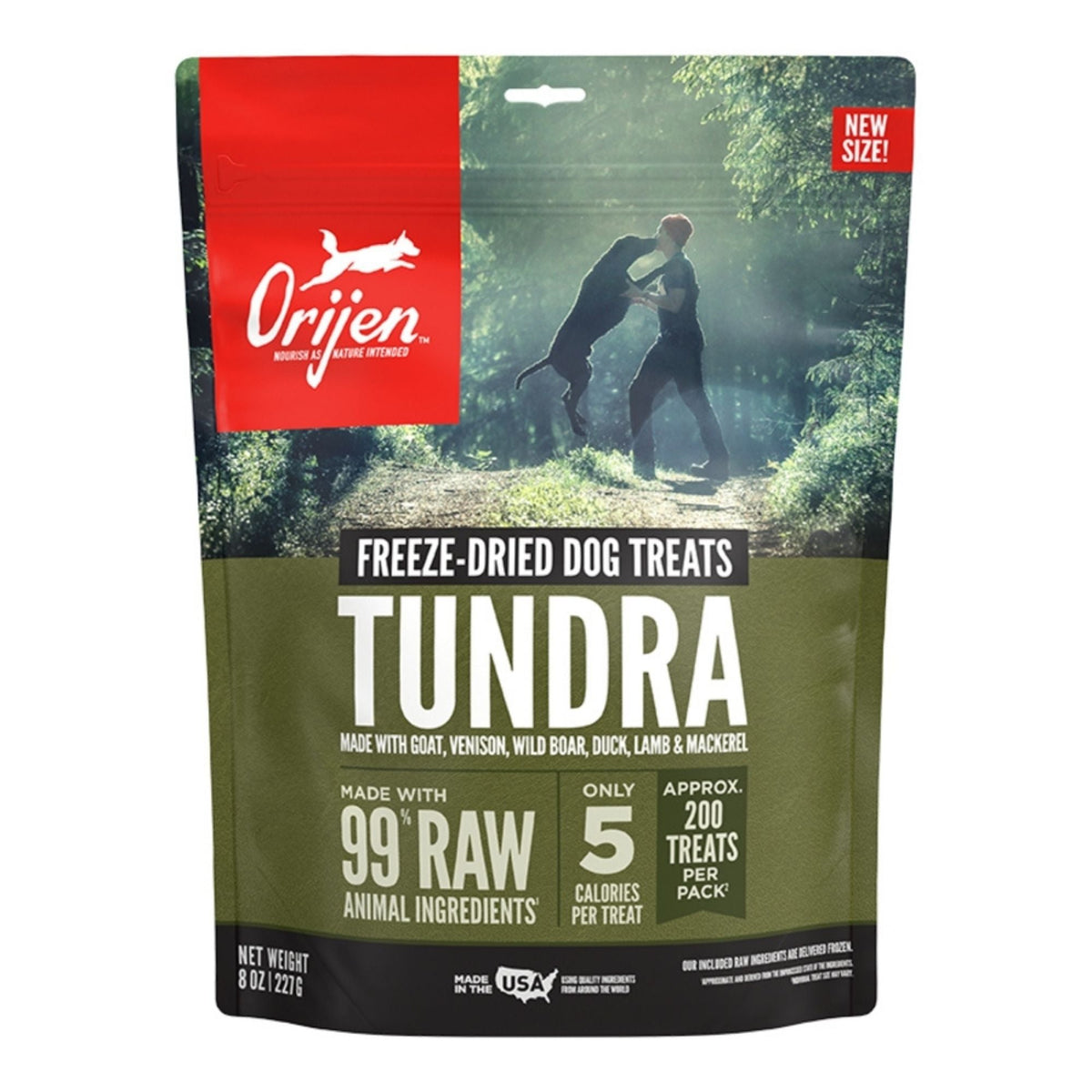 Orijen Dog Freeze-Dried Treat Tundra 8oz.