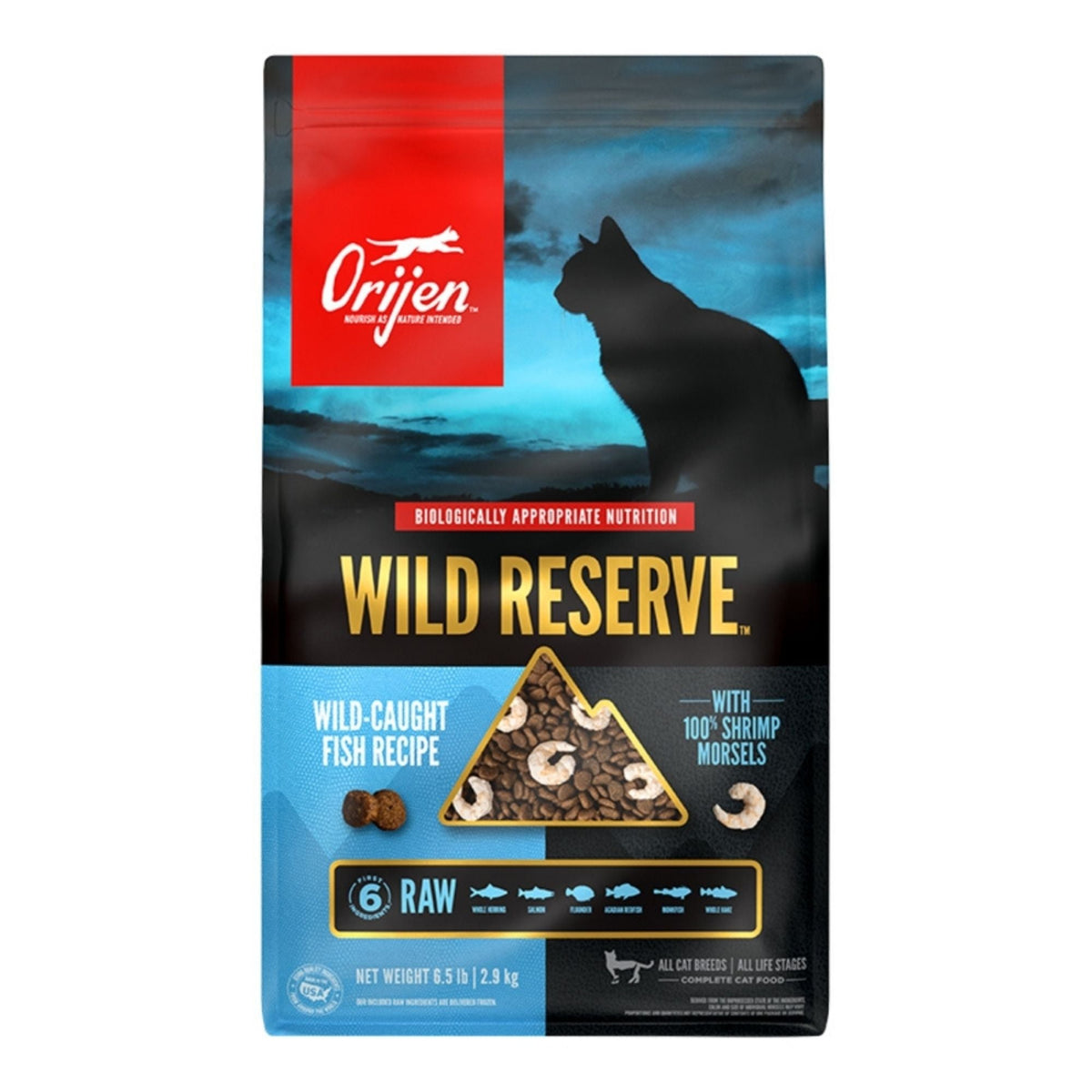 Orijen Cat Grain Free Wild Reserve Fish 6.5Lbs