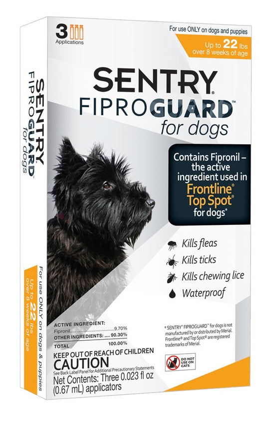 SENTRY FiproGuard Dog Flea & Tick Squeeze on
