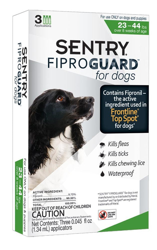 SENTRY FiproGuard Dog Flea & Tick Squeeze on