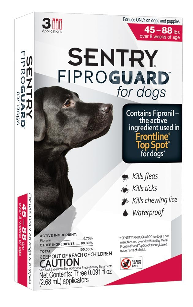 SENTRY FiproGuard Dog Flea & Tick Squeeze