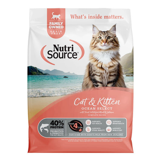 Nutrisource Cat Select Grain Free Ocean 12Lbs