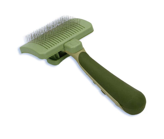 Safari Dog Self Cleaning Slicker Brush LG