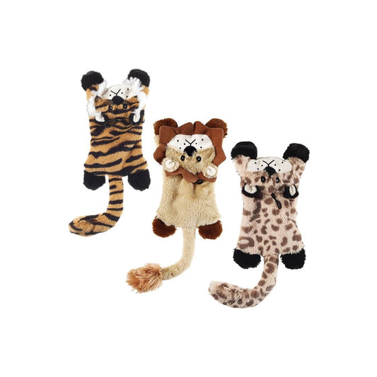 Ethical Pet Skinneeez Flat Cats  Jungle Cat 14" Assorted