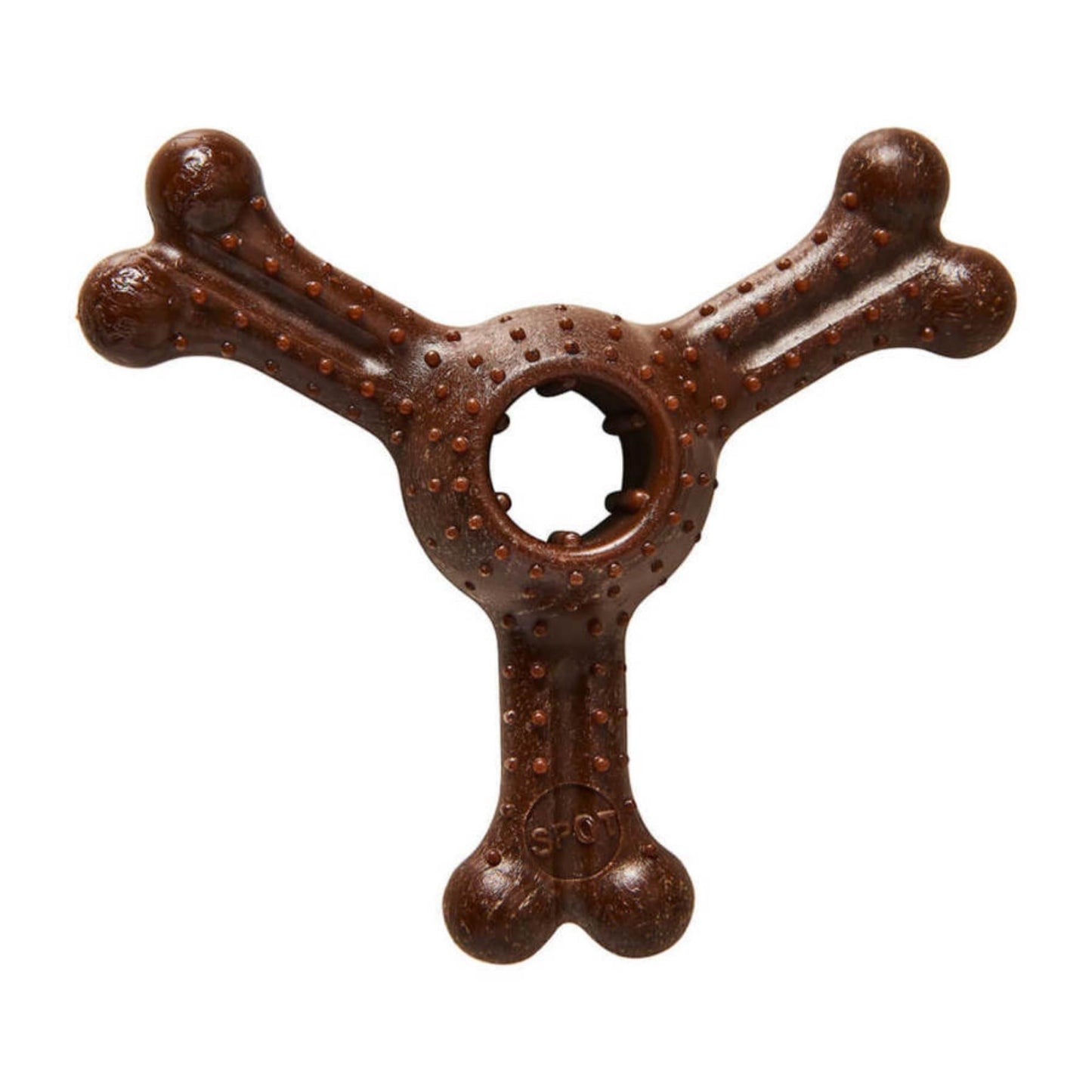 Bam-Bone Plus Triple Chew Dog Toy Bison, 1ea/4 in Default Title