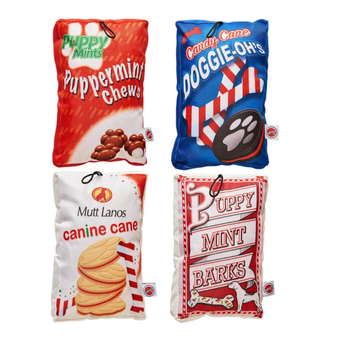 Spot Holiday Fun Food Snacks Dog Toy Assorted, 1ea/8 in Default Title