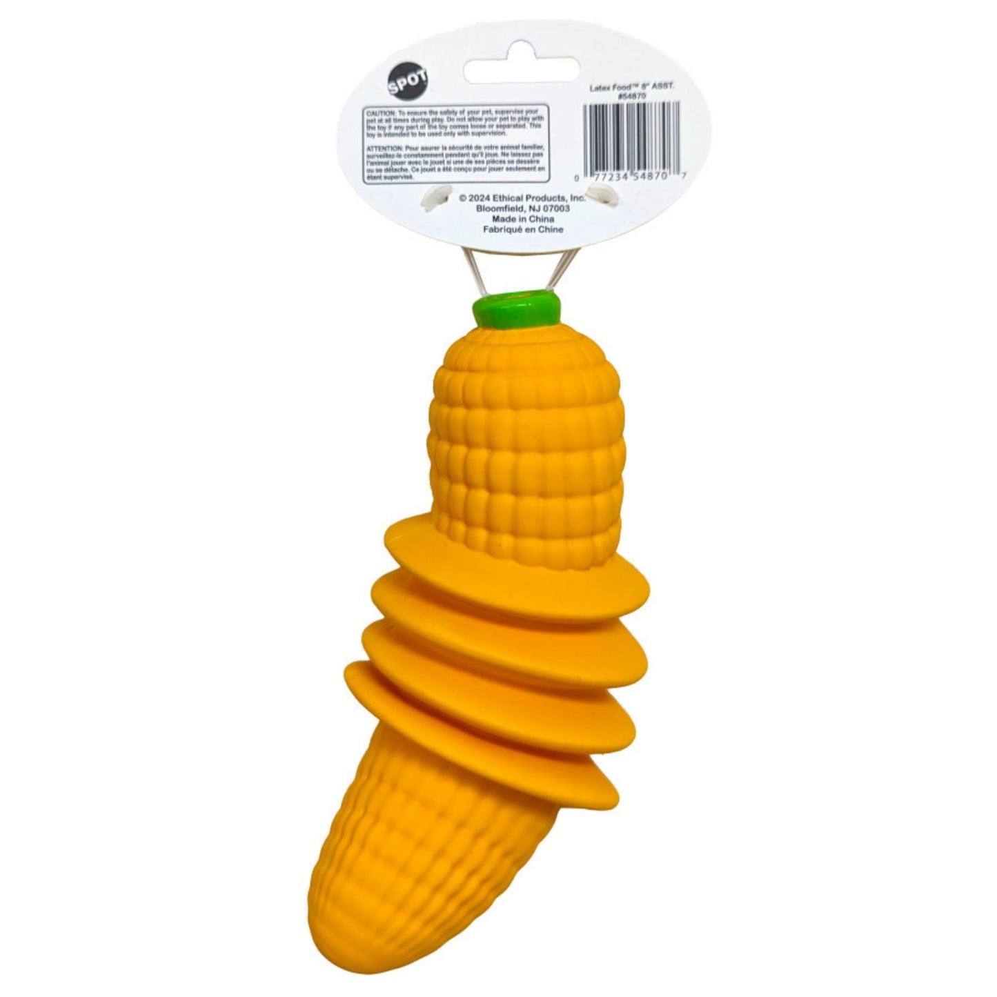 Spot Latex Foods Dog Toy
Assorted, 1ea/8 in