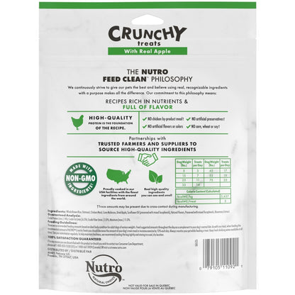 Nutro Products Crunchy Dog Treats Apple 1ea/16oz.