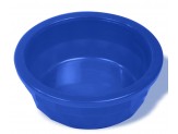 Van Ness Plastics Crock Heavyweight Dish for Cat Blue Medium