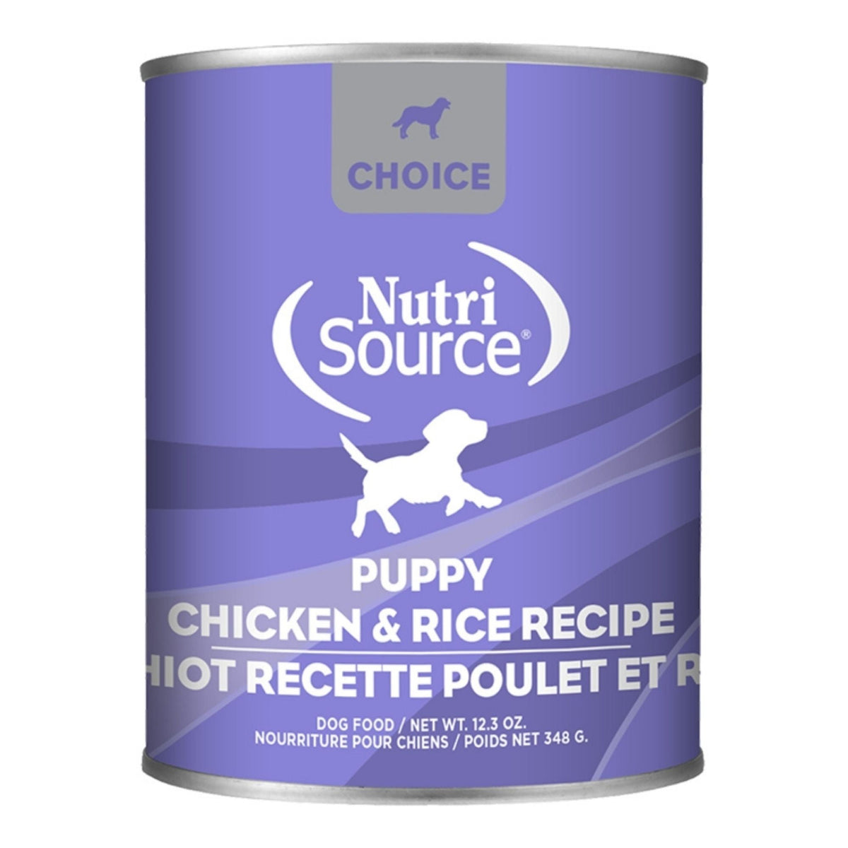 Nutrisource Dog Choice Puppy Chicken & Rice 12.3oz. (Case of 12)