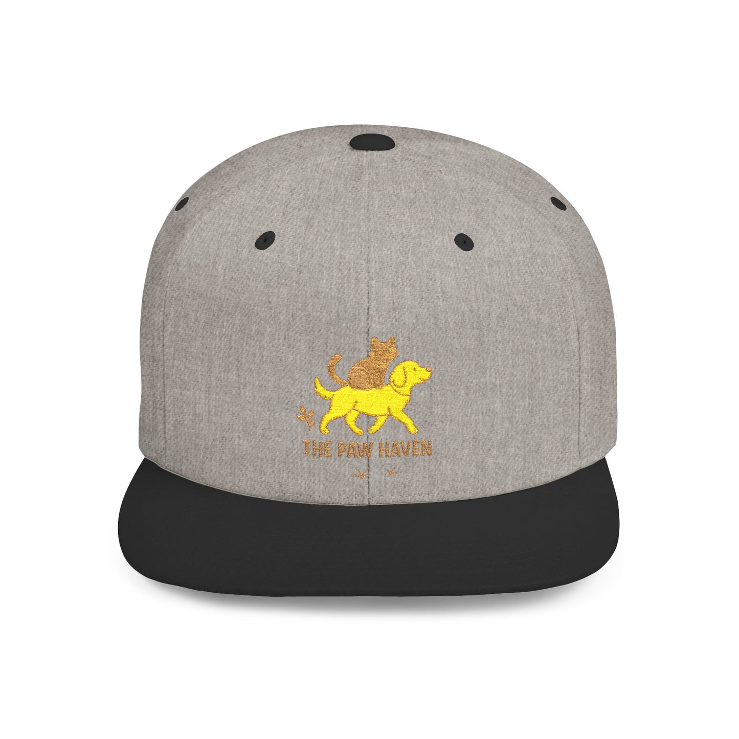 The Paw Haven Flat Bill Snapback Hat