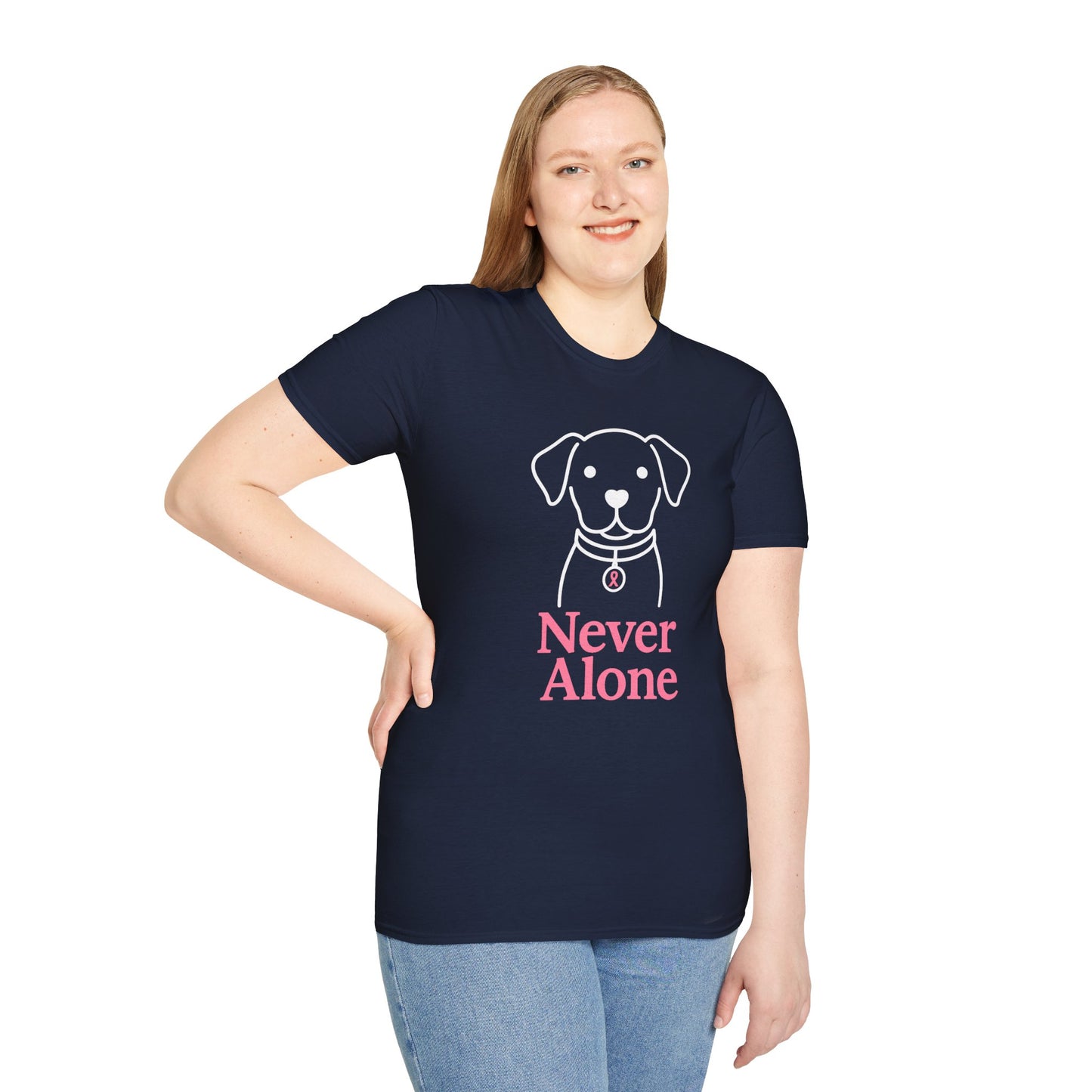 Never Alone Dog T-Shirt