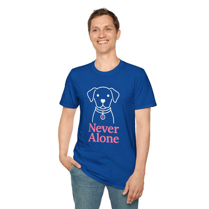 Never Alone Dog T-Shirt