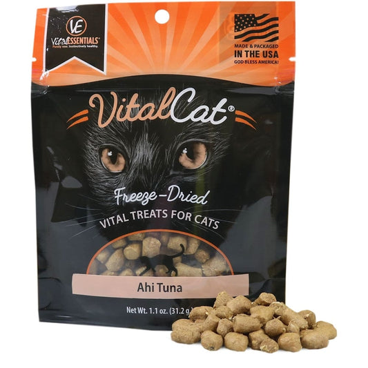Vital Essential Cat Freeze Dried Treat Ahi Tuna 1.1oz.