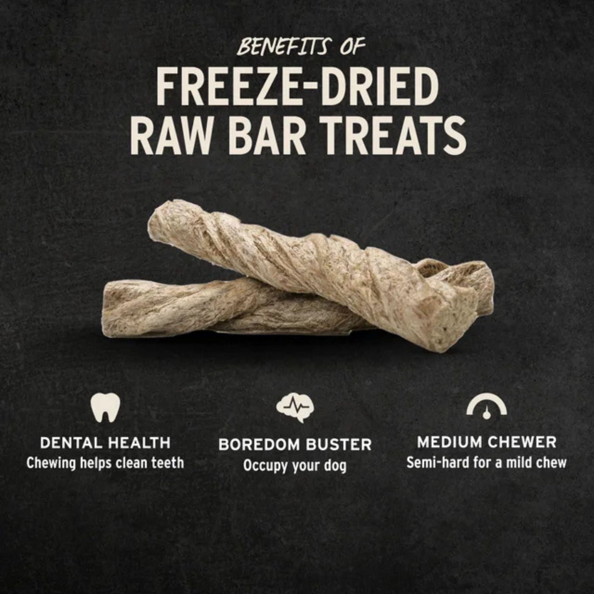 Vital Essentials Dog Raw Bar Freeze-Dried Raw Moo Stick Treat 0.5oz. - (Case of 34)