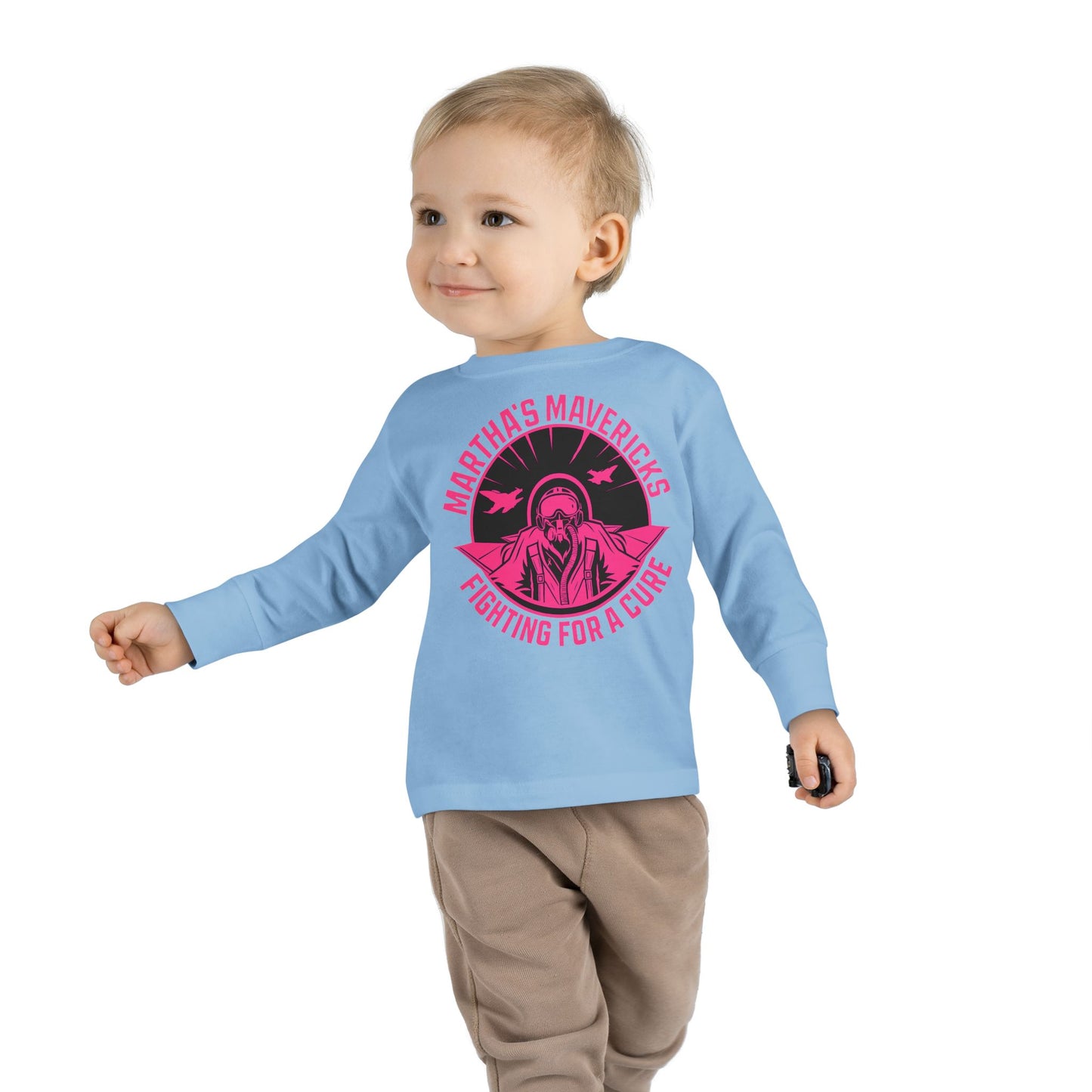 Toddler Long Sleeve Tee - Martha's Mavericks
