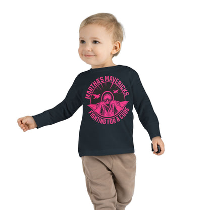 Toddler Long Sleeve Tee - Martha's Mavericks