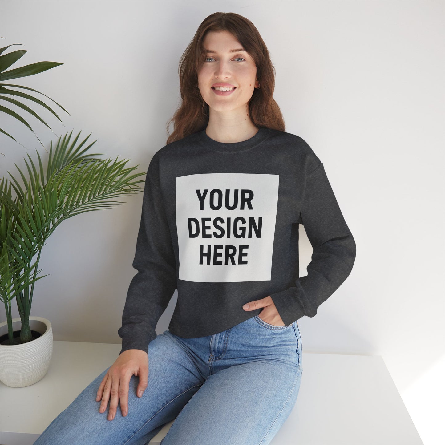 Photo Custom Crewneck Sweatshirt – "Print it your way"