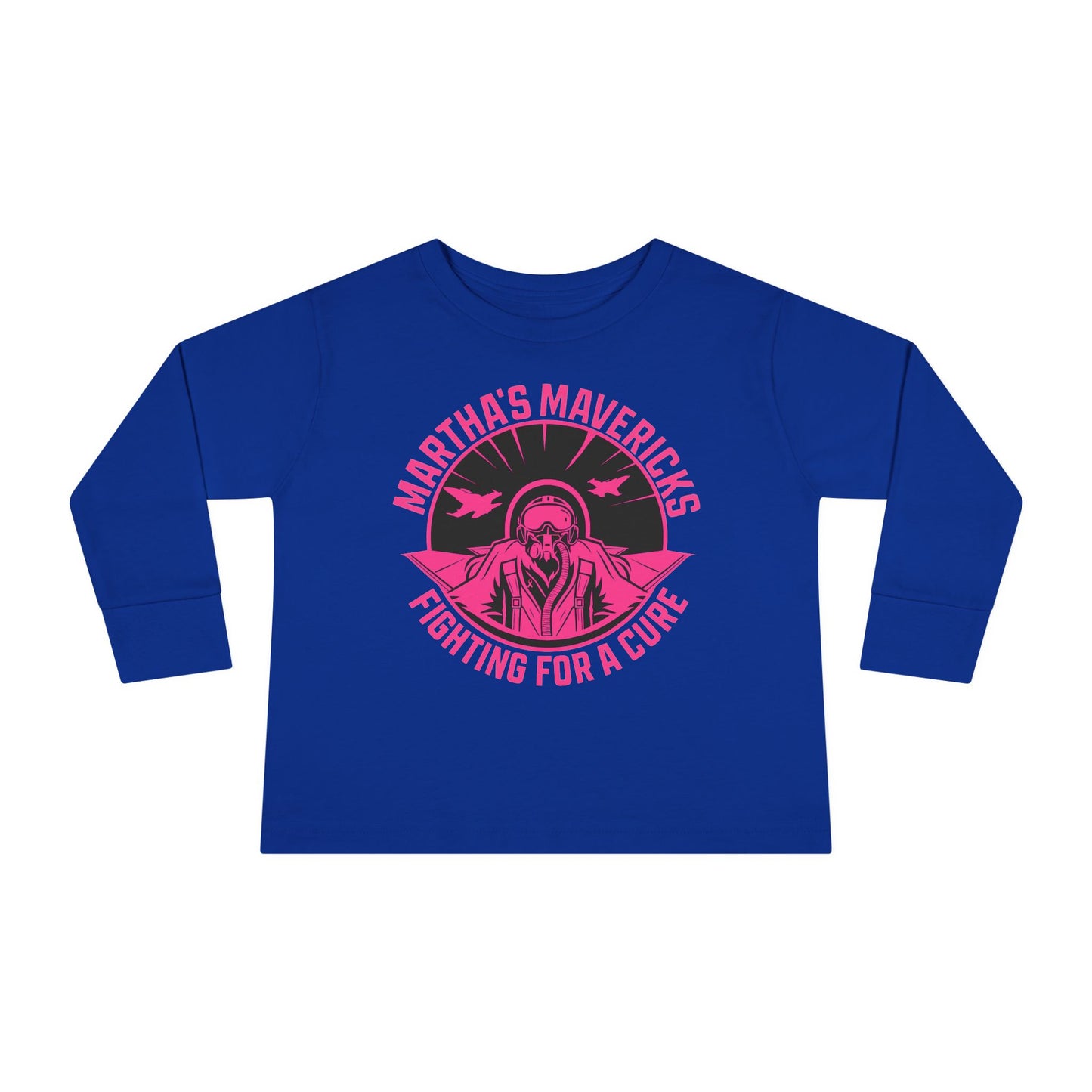 Toddler Long Sleeve Tee - Martha's Mavericks