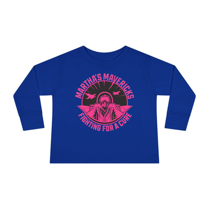 Toddler Long Sleeve Tee - Martha's Mavericks