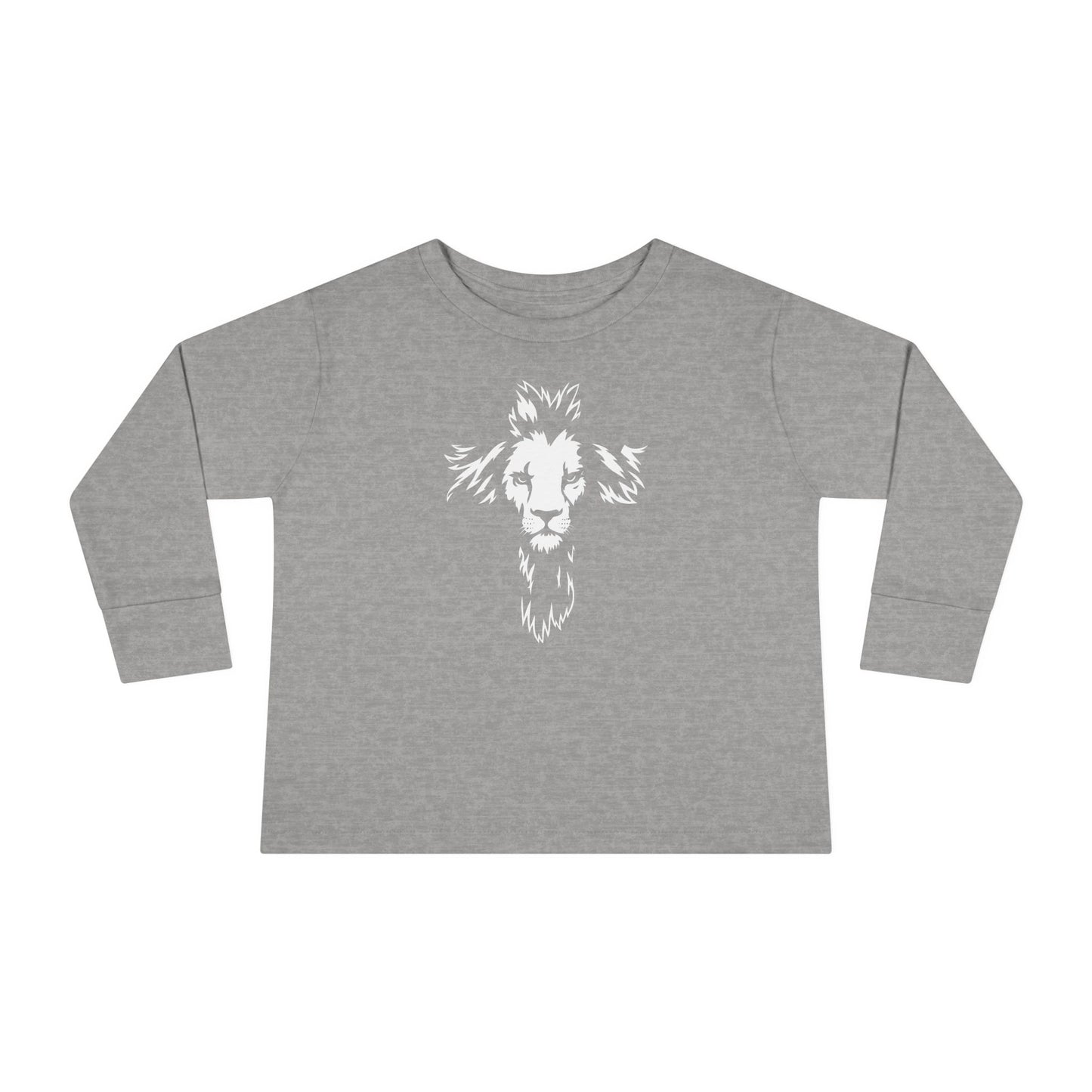 Lion Cross Toddler Long Sleeve Tee