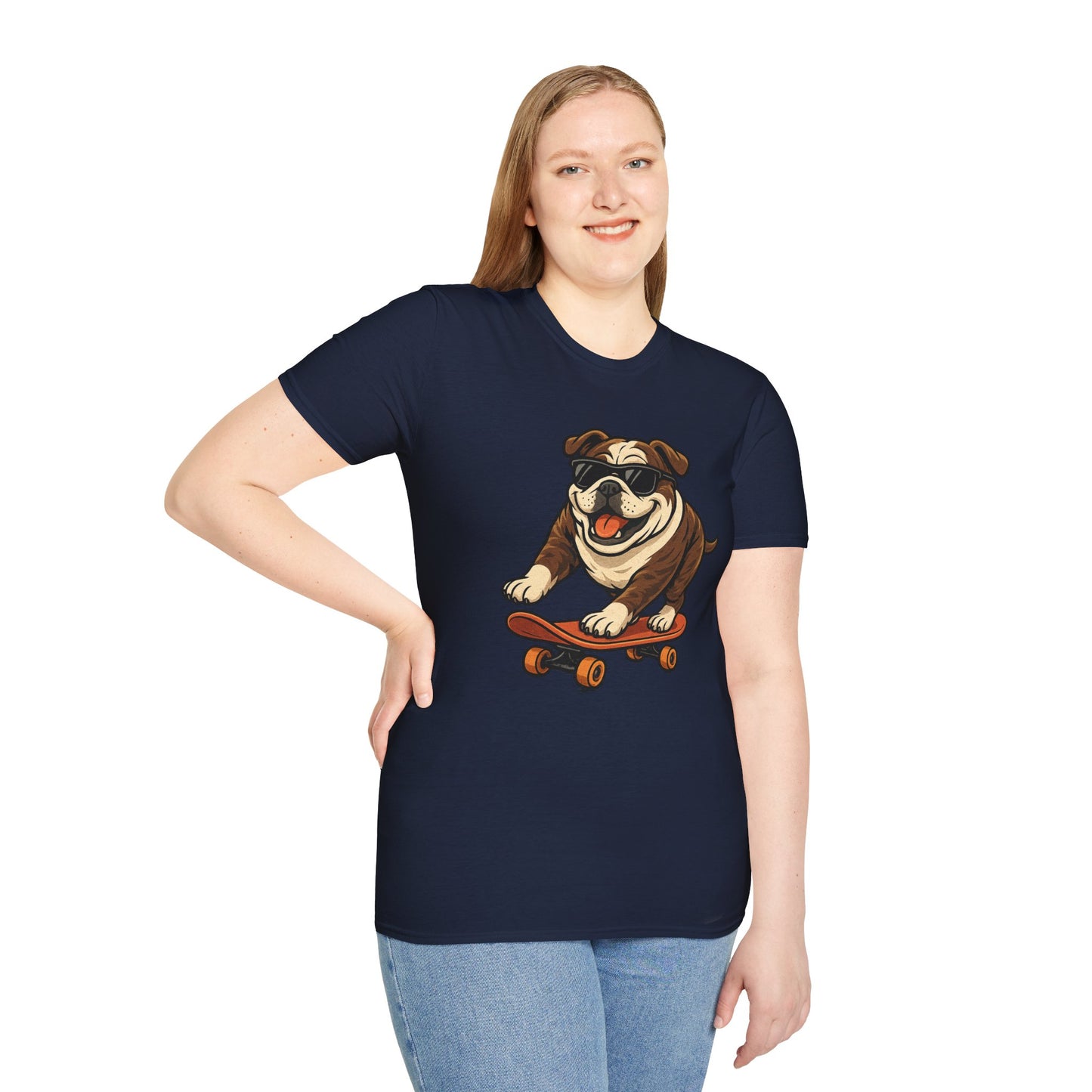 Skateboard Bulldog T-Shirt