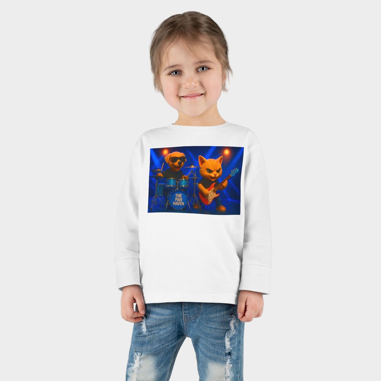 Toddler Long Sleeve Music Band Tee