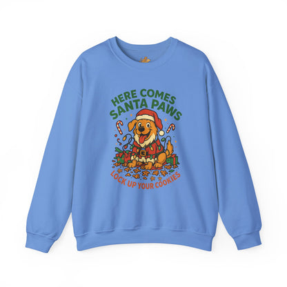 Here Comes Santa Paws Holiday Crewneck