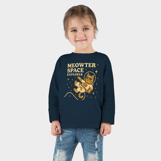 Cosmic Cat Toddler Long Sleeve