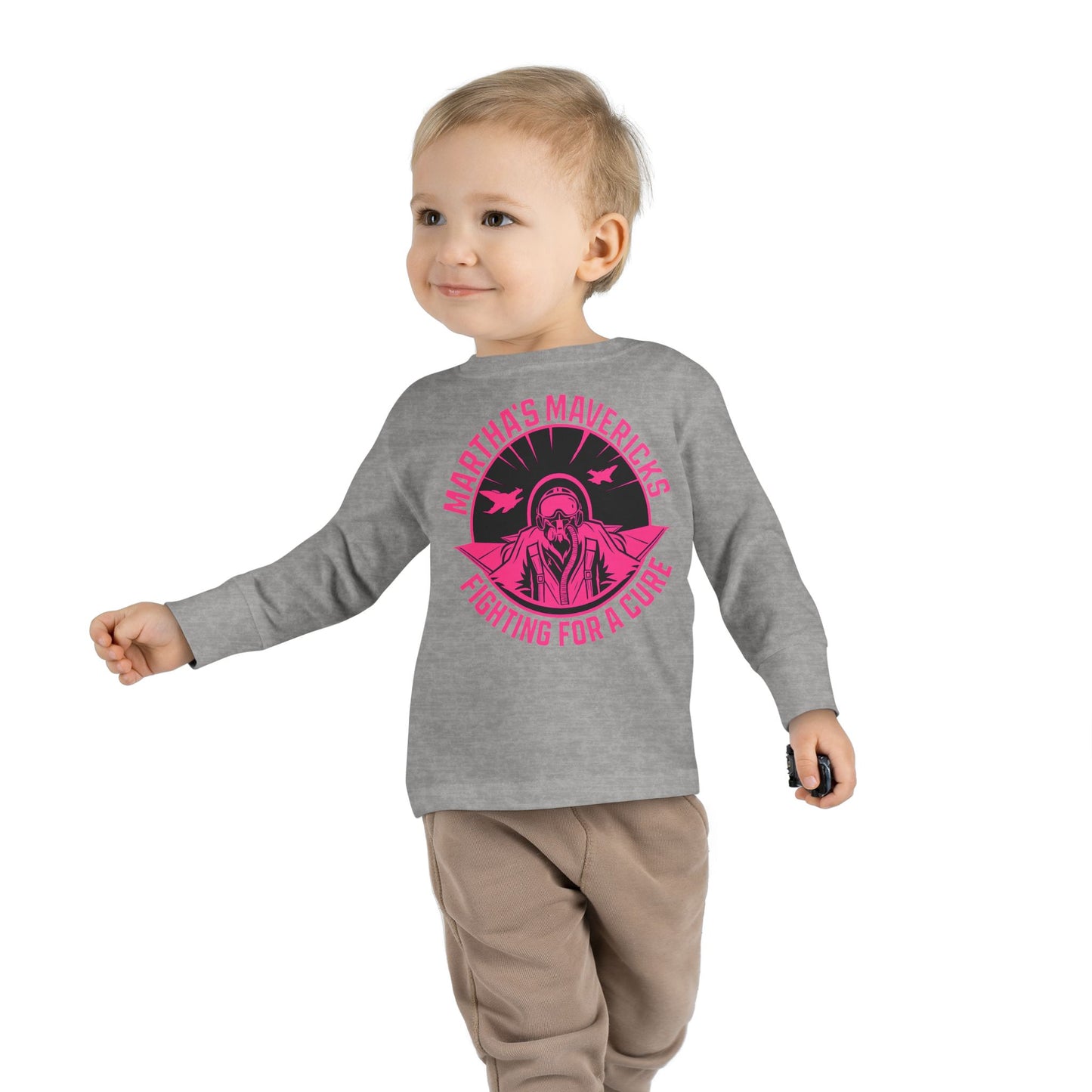 Toddler Long Sleeve Tee - Martha's Mavericks